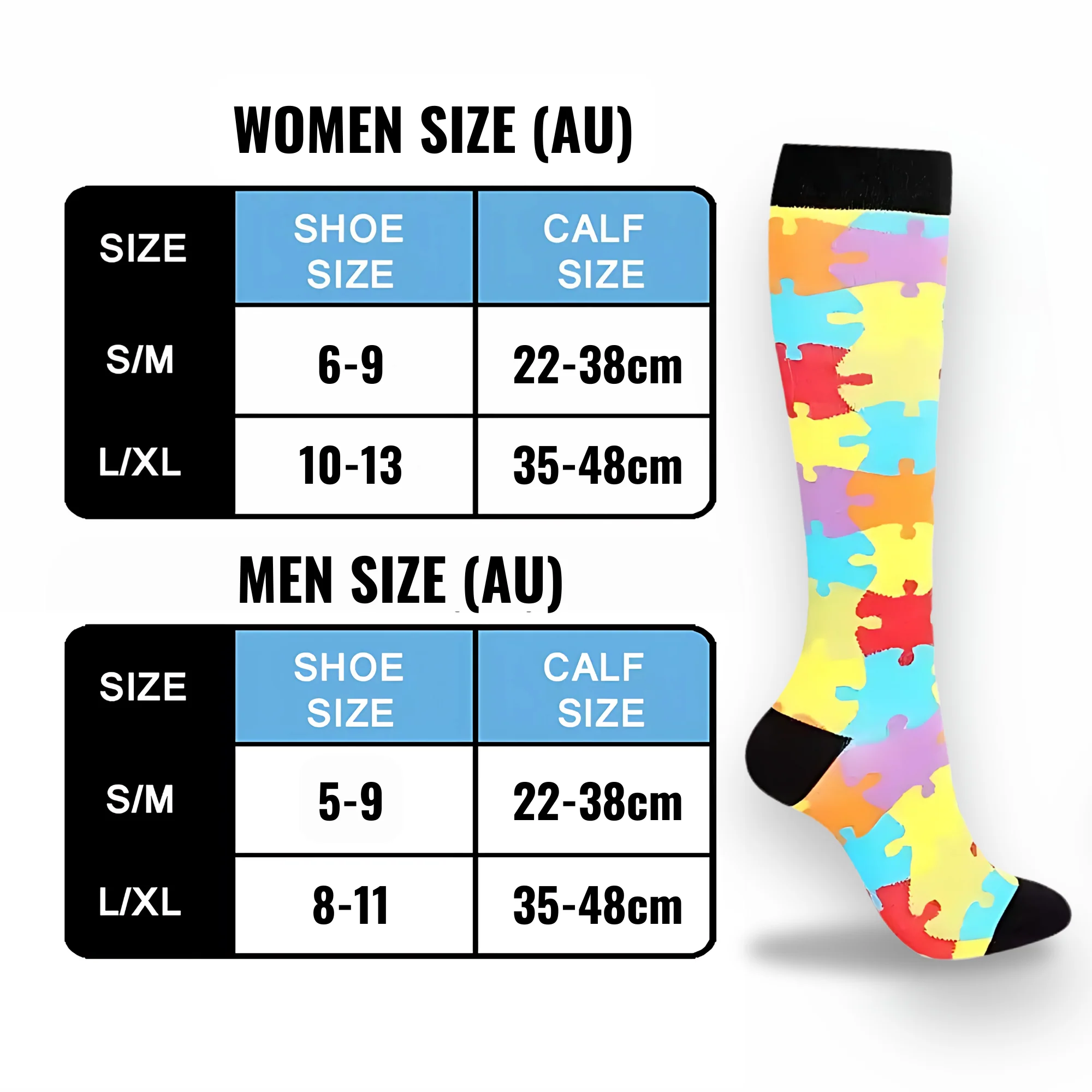 Checker Patterned LegEase Compression Socks - Image 8