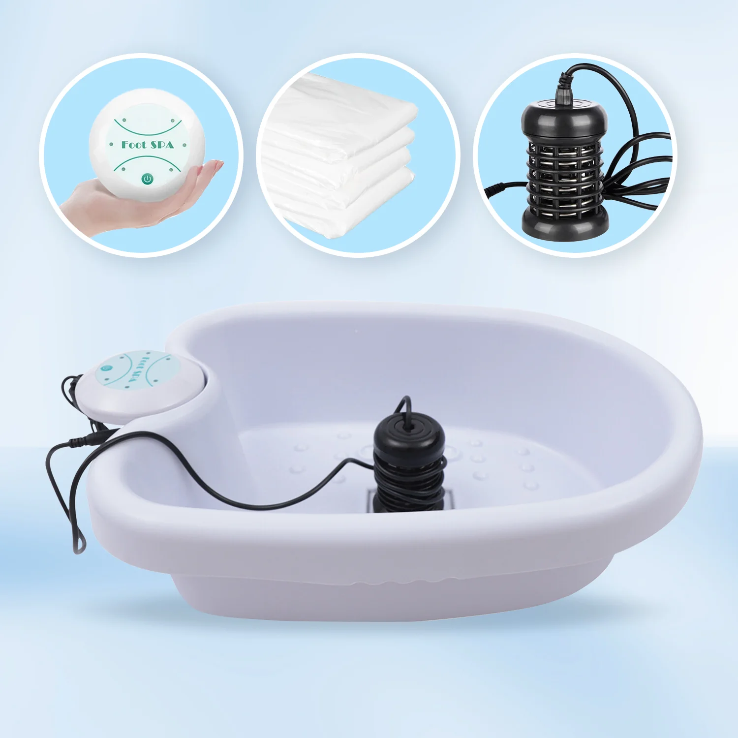 Ionic Foot Bath Spa Tub - Image 9
