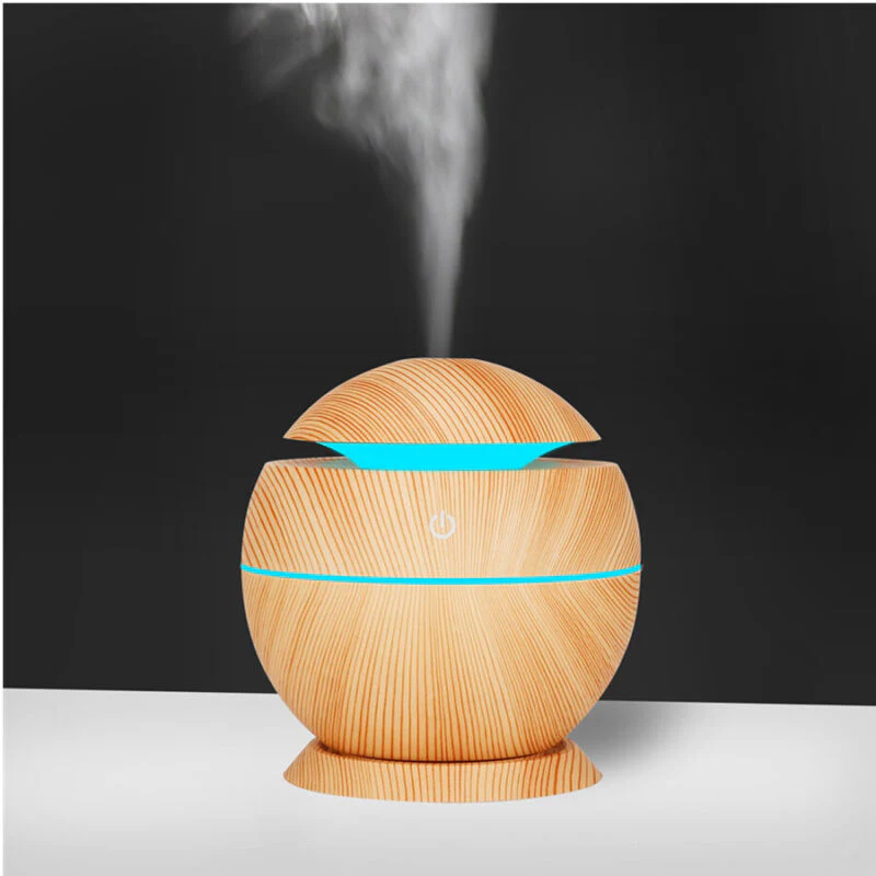 Mini Wood Grain Aromatherapy Diffuser - Image 2