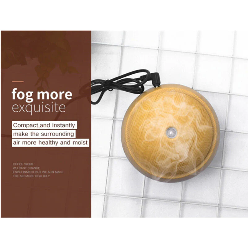 Mini Wood Grain Aromatherapy Diffuser - Image 9