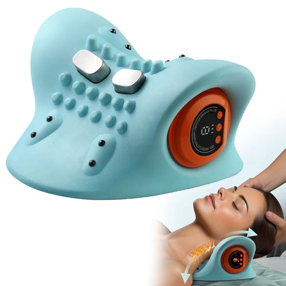 Neck and Shoulder Relaxer with Massager - Image 3