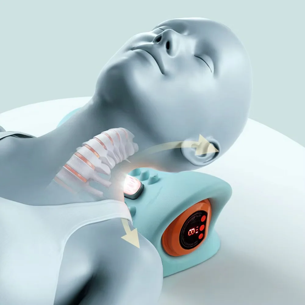 Neck and Shoulder Relaxer with Massager - Image 4