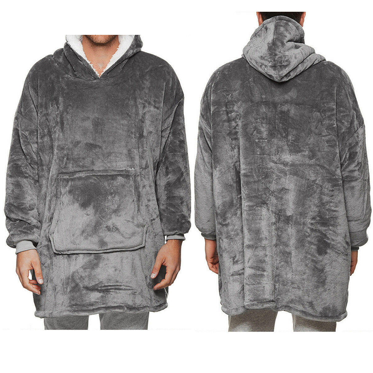 Oversized Winter Hoodie Blanket - Image 7