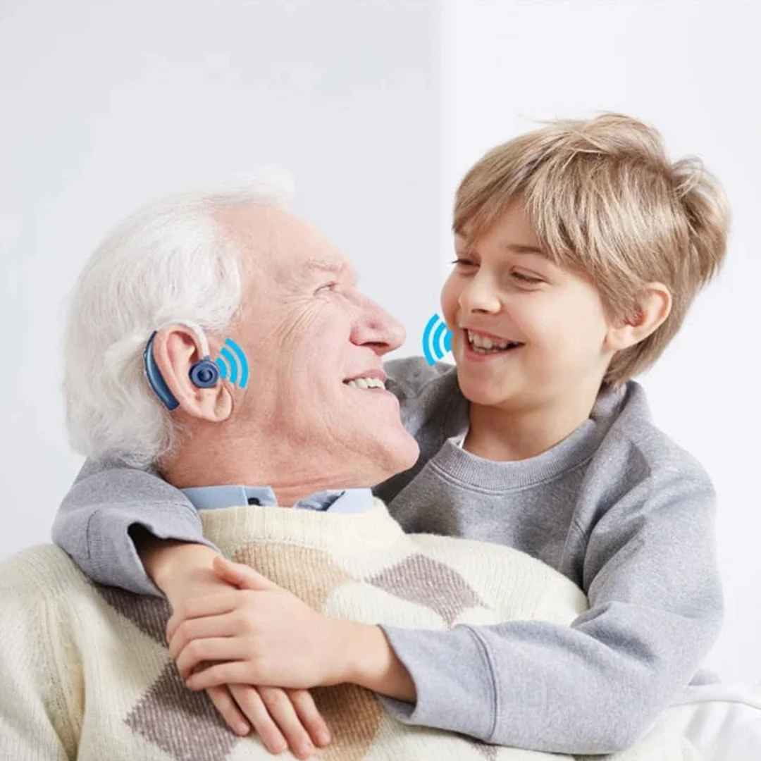Premium Rechargeable Behind Ear Hearing Aid