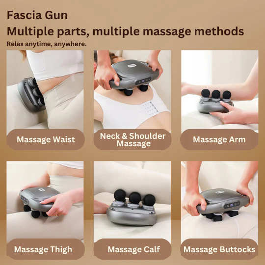 Six-Head Fascia Massage Gun - Image 7