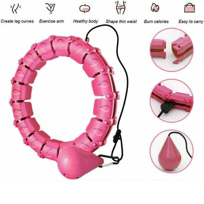 Slim Waist Weighted Hula Hoop - Image 4