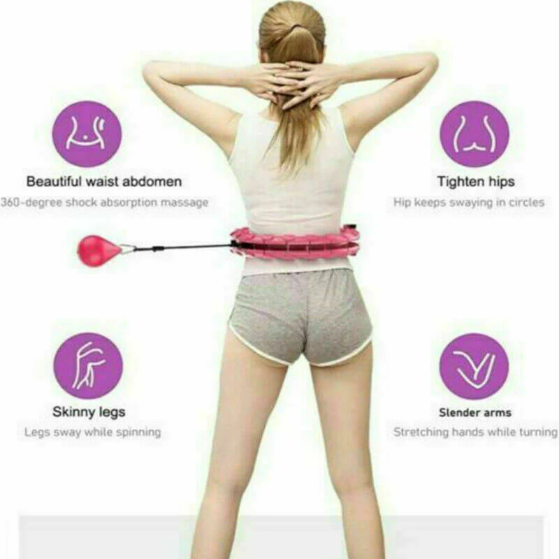 Slim Waist Weighted Hula Hoop - Image 7