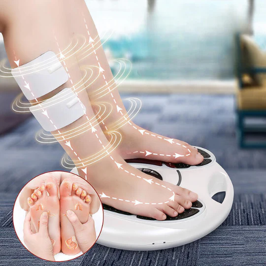 TENS/EMS Feet Circulation Stimulator Electric Massager