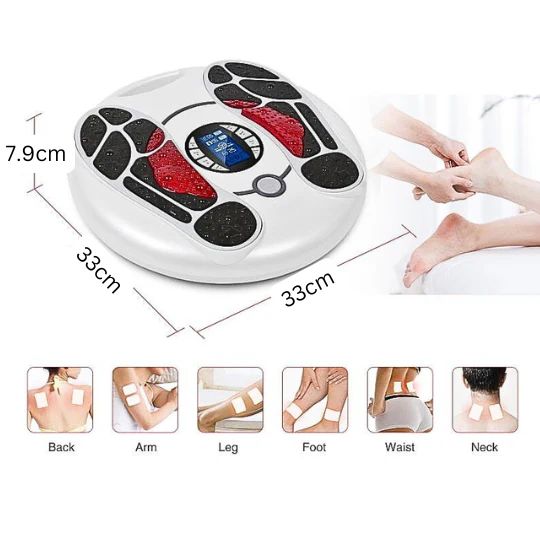 TENS/EMS Feet Circulation Stimulator Electric Massager - Image 9