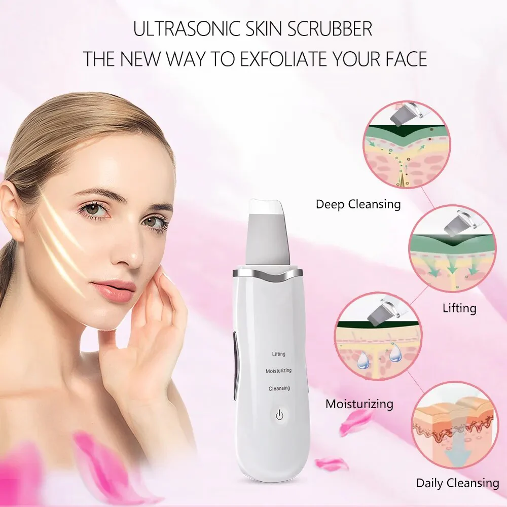 Ultrasonic Facial Skin Scrubber - Image 8